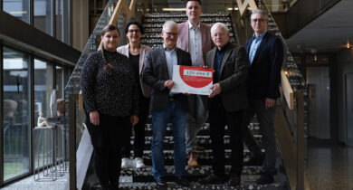 Übergabe Maxischeck an Völklingen